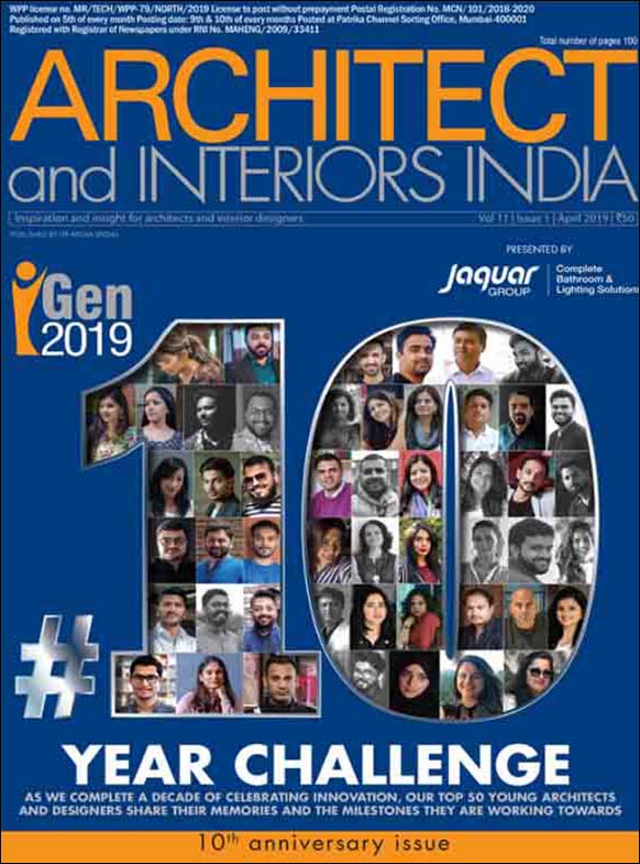 Igen 2019, 10th year Challenge, Architect and Interiors - Vol 11, Issue 1